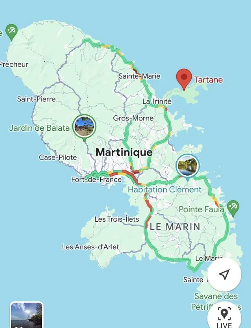 Studio Entre Terre Et Mer, Tartane, Martinique La Trinité Martinique